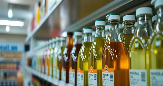 Preço de óleo mineral e suas variações no mercado atual