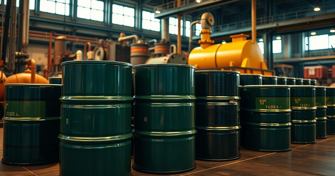 Óleo Industrial: Como Escolher o Melhor para Sua Indústria e Aumentar a Eficiência